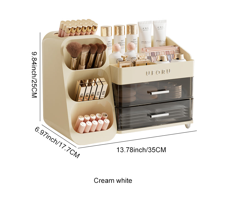 Cosmetica Opbergdoos – Multifunctionele Organizer met Grote Capaciteit voor Bureau