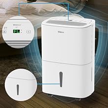 30L Luchtontvochtiger met WiFi – Energiezuinig met Timer en Wasdroogfunctie