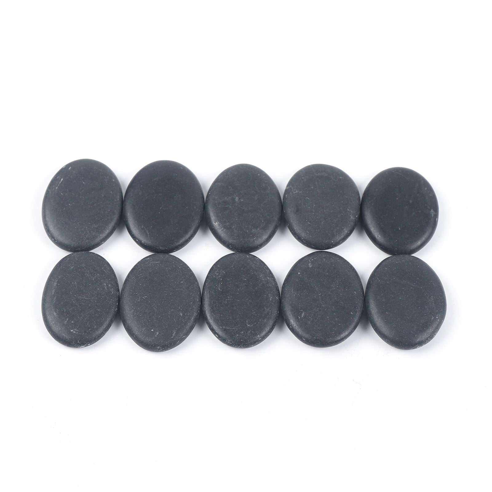 20-delige Hot Stone Massageset met Verwarmingsbox – Basalt Massagestenen voor Professionele Spa en Ontspanning