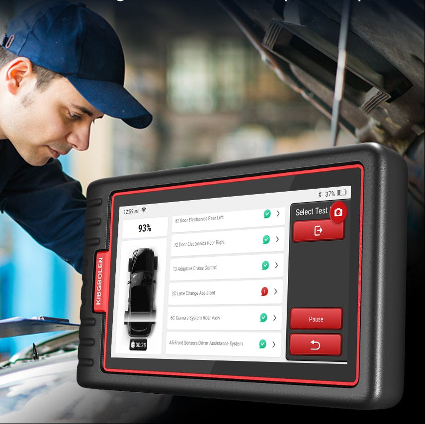 OBD2 Diagnosetool met Tablet – Volledige Systeemscanner met 28 Servicefuncties en CANFD Ondersteuning