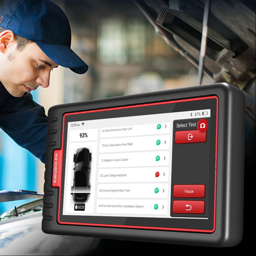OBD2 Diagnosetool met Tablet – Auto Scanner met 28 Servicefuncties