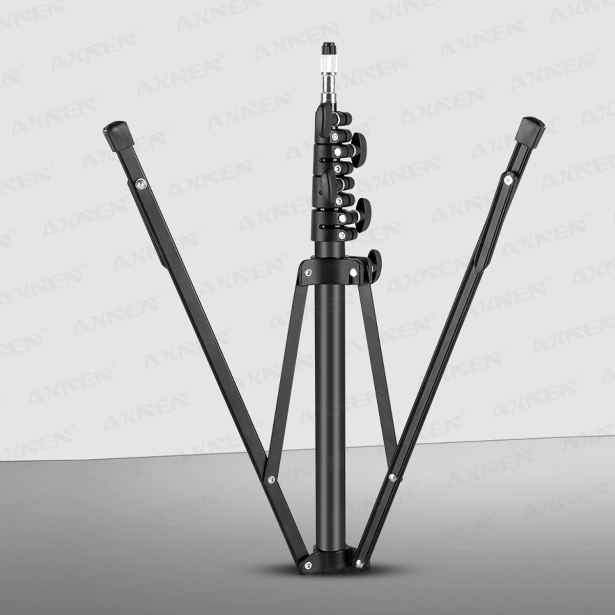 26 cm LED Ringlicht met Statief – Dimbare Selfie Lamp met Telefoonhouder