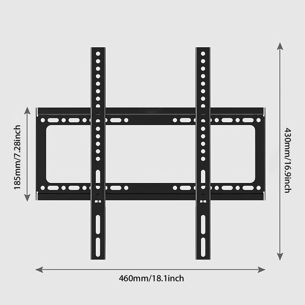 Universele TV Muurbeugel 32–60 inch – Vaste Wandsteun voor LCD en LED TV’s met Waterpas