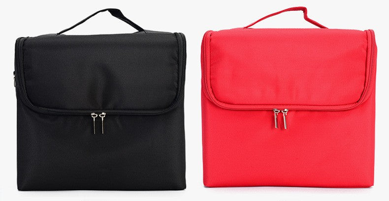 Meerlaagse Make-up Tas – Waterdichte Cosmetische Organizer voor Reizen