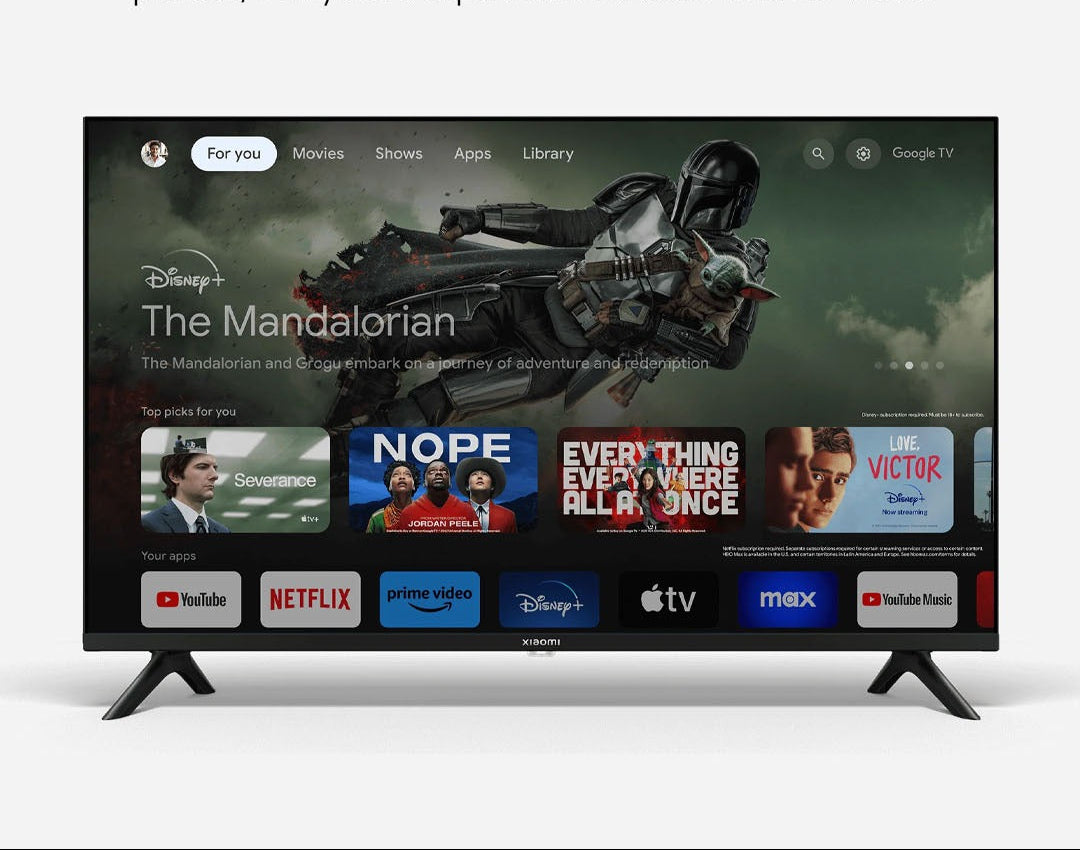 32 Inch Smart TV met Google TV – Compact Design, Dolby Audio en Kleurrijk LED Scherm