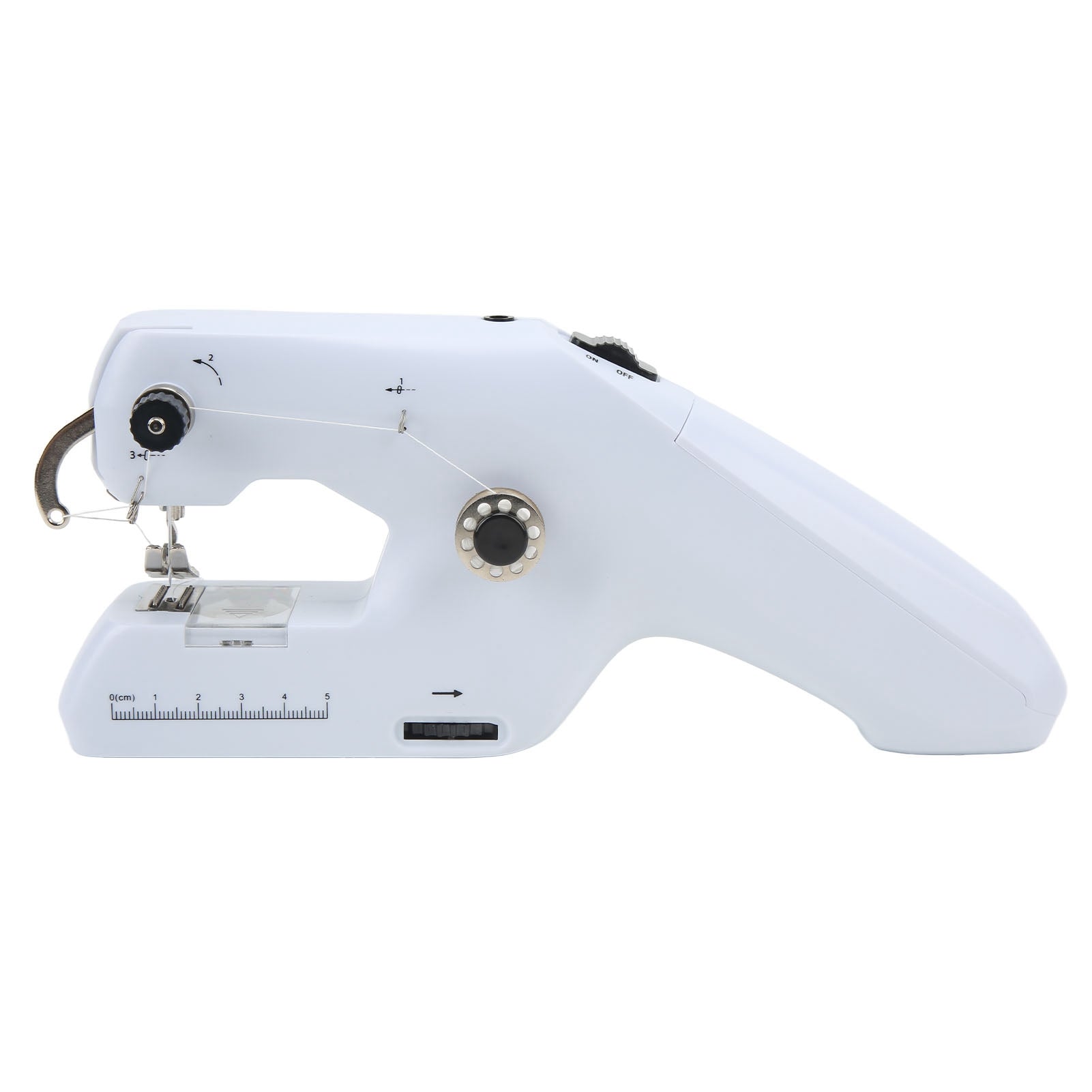 Draagbare Handnaaimachine – Elektrisch Dual Line met Ergonomische Handgreep