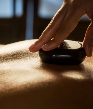 Set van 6 Hot Stone Massagestenen – Basalt Stenen voor Ontspanning en Spierherstel