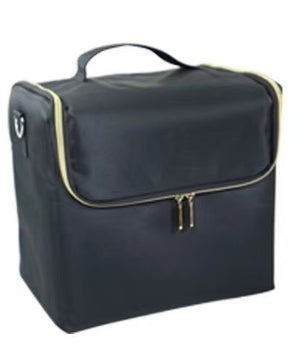 Meerlaagse Make-up Tas – Waterdichte Cosmetische Organizer voor Reizen