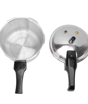 Aluminium Mini Snelkookpan 3L – Compact en Gasgeschikt met 18 cm Bodem