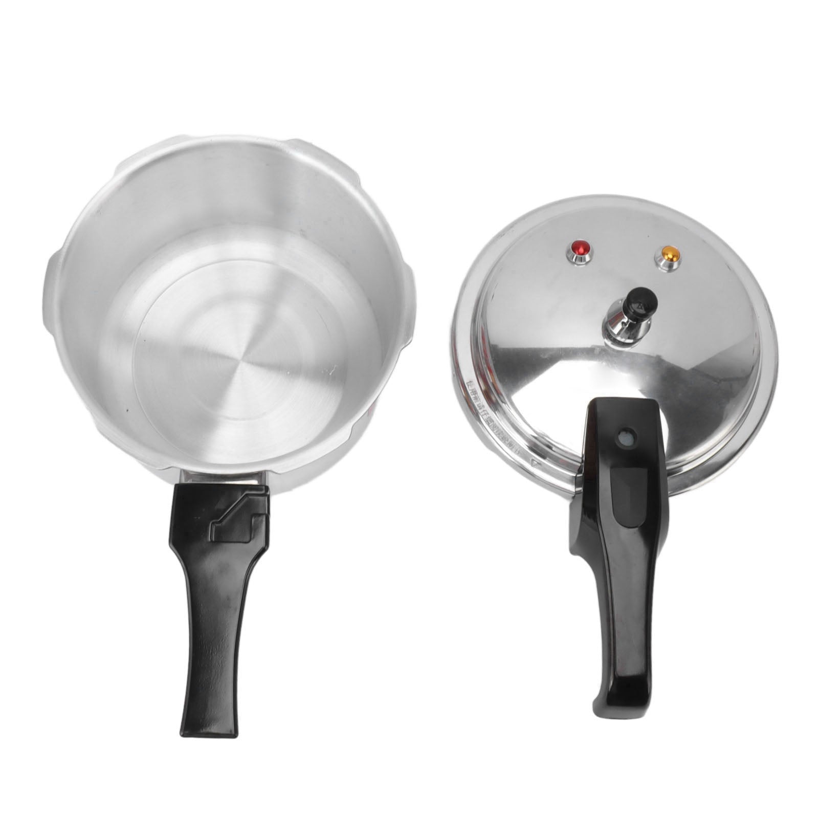 Aluminium Mini Snelkookpan 3L – Compact en Gasgeschikt met 18 cm Bodem