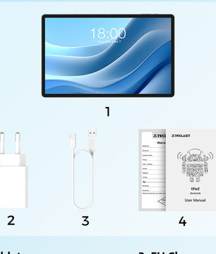 11 Inch Tablet met Android 15 – 20GB RAM, 128GB Opslag, 4G LTE en 7000mAh Batterij