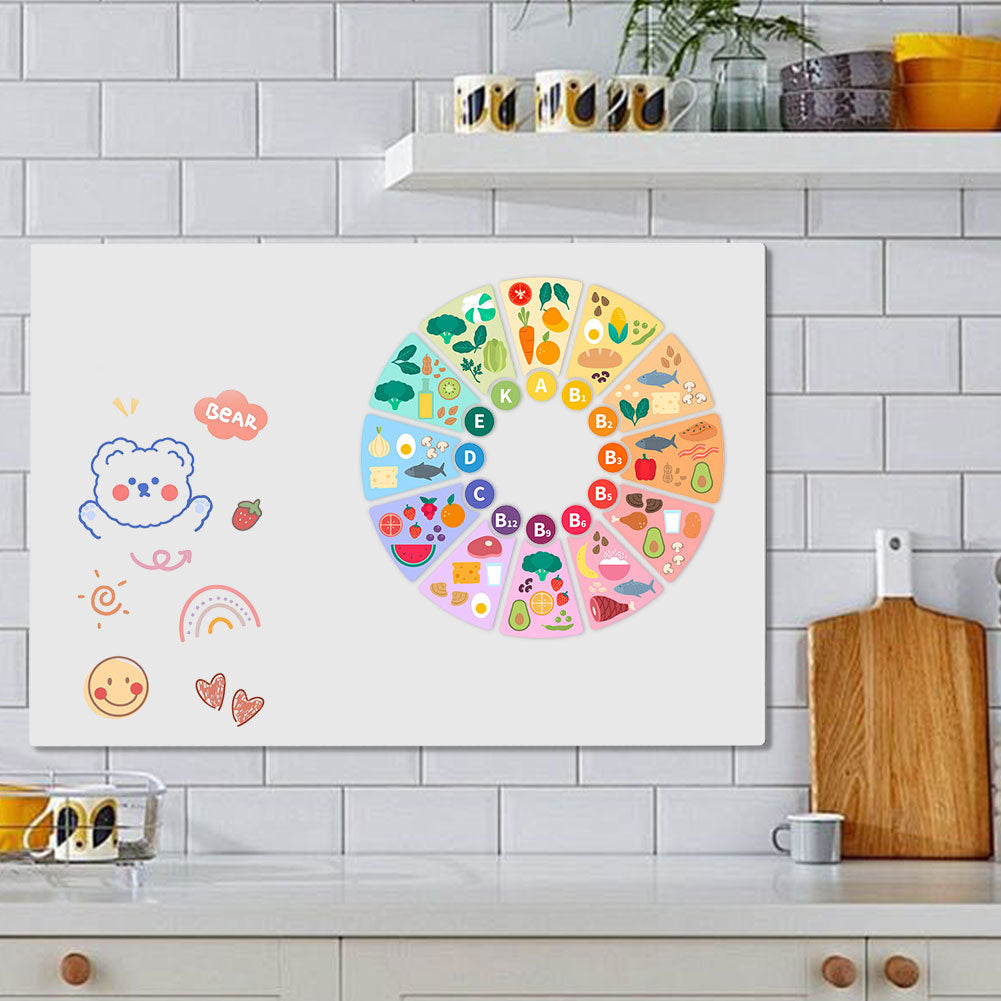 Magnetische Whiteboard Sticker – Verwijderbaar Droog Uitwisbaar Muur Whiteboard voor Kantoor, School en Thuis