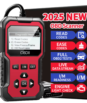 OBD2 Auto Diagnosescanner – Foutcode Lezer voor Alle Voertuigen vanaf 1996