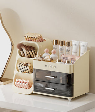 Cosmetica Opbergdoos – Multifunctionele Organizer met Grote Capaciteit voor Bureau