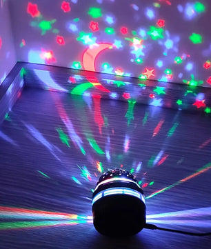 LED Sterrenhemel Projector – Galaxy Lamp met Maan en Sterren, RGB Nachtlamp en Sfeerverlichting