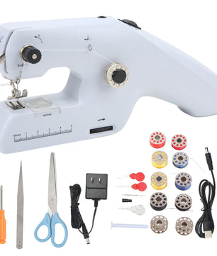 Draagbare Handnaaimachine – Elektrisch Dual Line met Ergonomische Handgreep