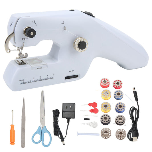 Draagbare Handnaaimachine – Elektrisch Dual Line met Ergonomische Handgreep