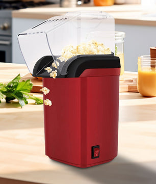Mini Popcornmachine – Elektrische Hetelucht Popper zonder Olie, Snel en Gezond