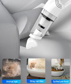 Mini Draagbare Draadloze Handstofzuiger – Krachtige Reiniging voor Auto en Huis, USB Oplaadbaar