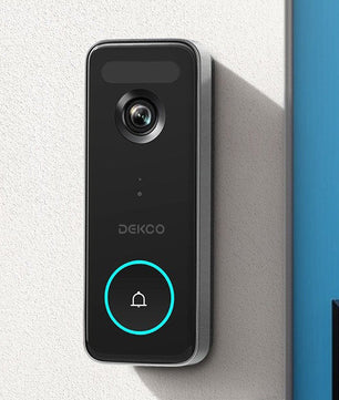 5MP Ultra HD Draadloze Video Deurbel met Camera – 2.4/5G WiFi, PIR Bewegingsdetectie, 2-Weg Audio en Lange Batterijduur