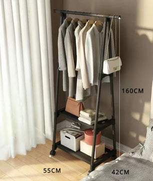 Sedia Kledingrek Home Comfort (2 Lagen) - Zwart