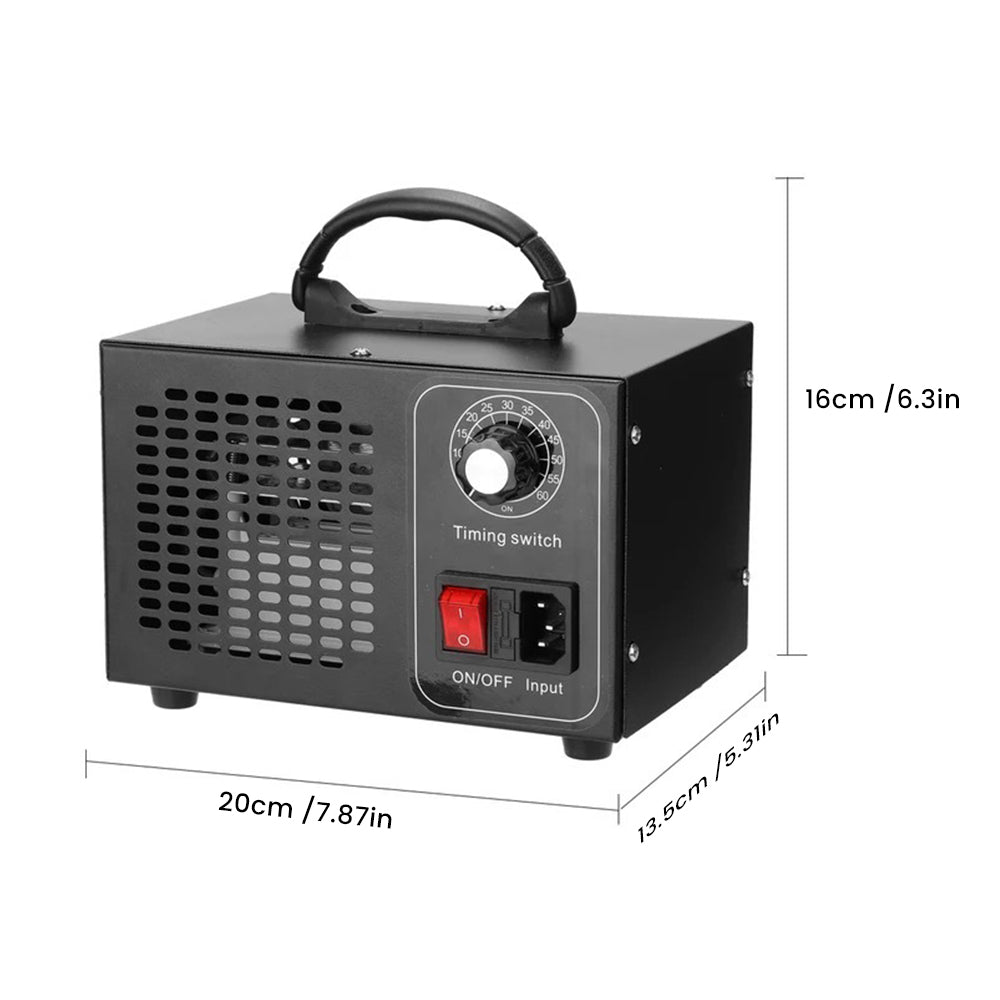 Ozongenerator Luchtreiniger 60 g/u – Krachtige Desinfectie en Geurverwijdering