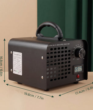 Ozongenerator Luchtreiniger 60000 mg/u – Krachtige Geurverwijderaar met Timer