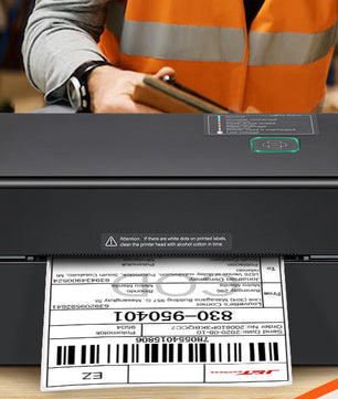 Thermische Labelprinter 300 DPI met Bluetooth en Automatische Labelherkenning – Snelle Verzendlabels en Barcode Printing