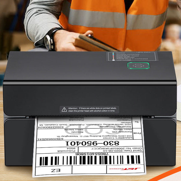 Thermische Labelprinter 300 DPI met Bluetooth en Automatische Labelherkenning – Snelle Verzendlabels en Barcode Printing