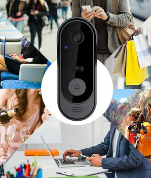 Draadloze Video Deurbel met Camera Wifi HD Nachtzicht
