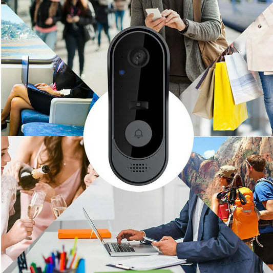 Draadloze Video Deurbel met Camera Wifi HD Nachtzicht