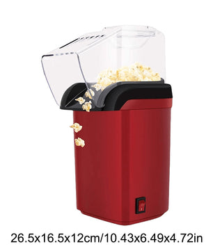 Mini Popcornmachine – Elektrische Hetelucht Popper zonder Olie, Snel en Gezond