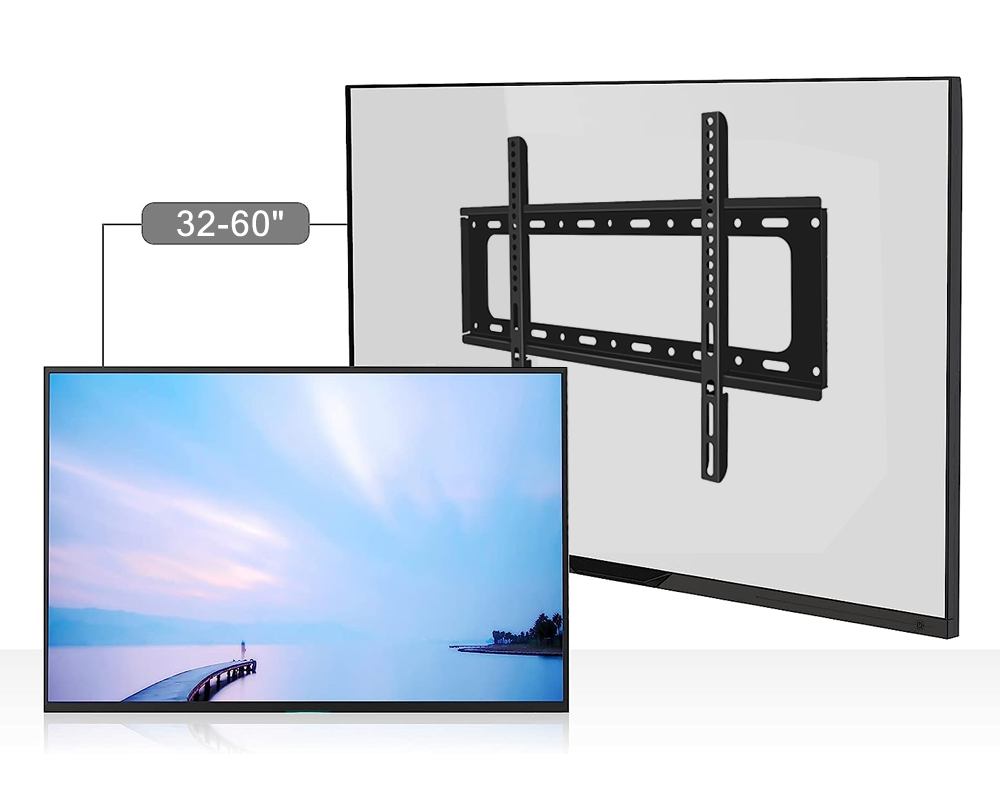 Universele TV Muurbeugel 32–60 inch – Vaste Wandsteun voor LCD en LED TV’s met Waterpas