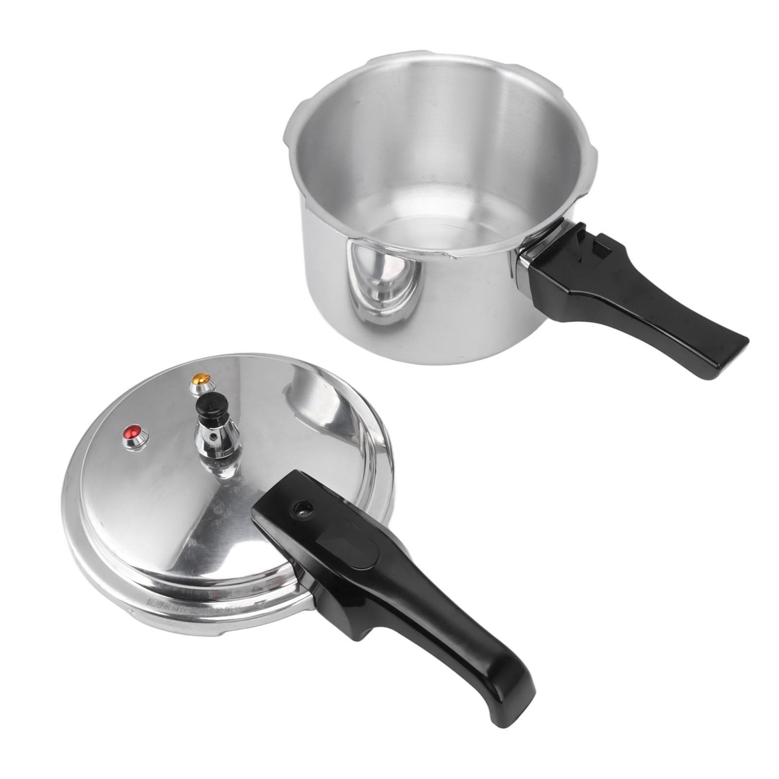 Aluminium Mini Snelkookpan 3L – Compact en Gasgeschikt met 18 cm Bodem