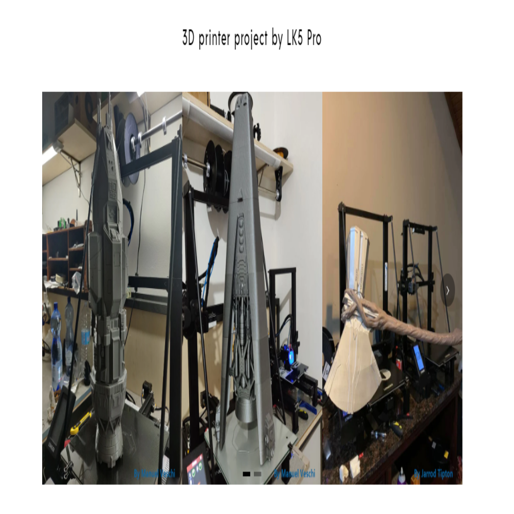 Grote 3D Printer met Touchscreen en 30 × 30 × 40 cm Printvolume