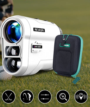 Golf Laser Afstandsmeter 600–1000m – Flag Lock, Hellingscompensatie en Scanmodus