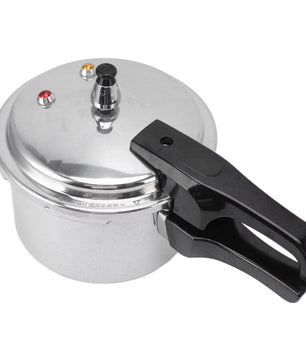 Aluminium Mini Snelkookpan 3L – Compact en Gasgeschikt met 18 cm Bodem