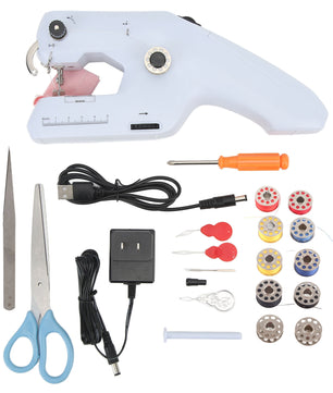 Draagbare Handnaaimachine – Elektrisch Dual Line met Ergonomische Handgreep