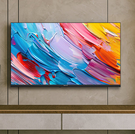 Smart TV HD QLED met Google TV – HDR10, Dolby Audio en Randloos Design