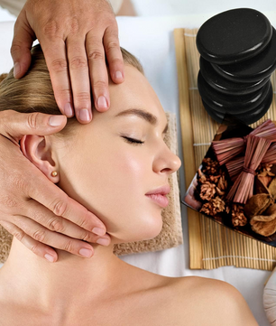 Set van 6 Hot Stone Massagestenen – Basalt Stenen voor Ontspanning en Spierherstel