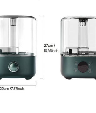 5L Ultrasone Luchtbevochtiger met Afstandsbediening en Aroma Functie – Stil en Krachtig