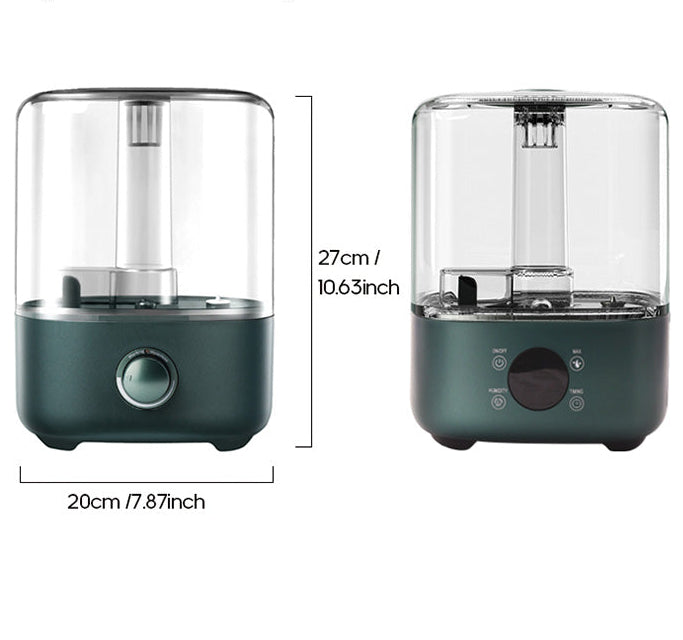 5L Ultrasone Luchtbevochtiger met Afstandsbediening en Aroma Functie – Stil en Krachtig