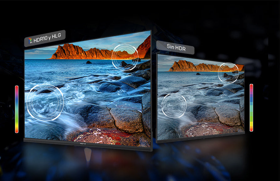 Smart TV HD QLED met Google TV – HDR10, Dolby Audio en Randloos Design