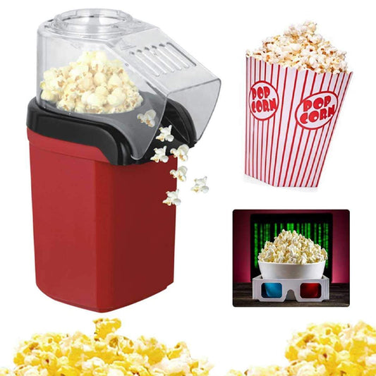 Mini Popcornmachine – Elektrische Hetelucht Popper zonder Olie, Snel en Gezond