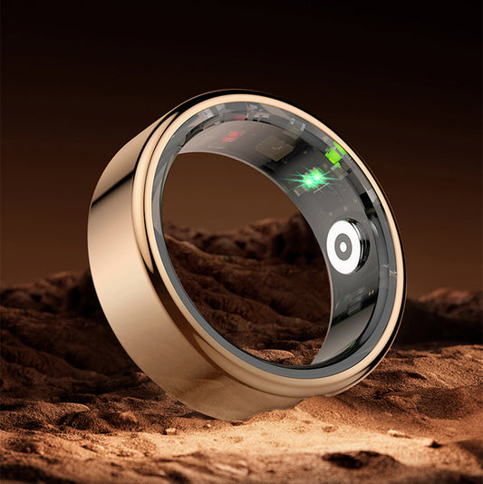 Slimme Ring met Oplaadetui – Gezondheidsmonitor, Lange Batterijduur en Waterdicht