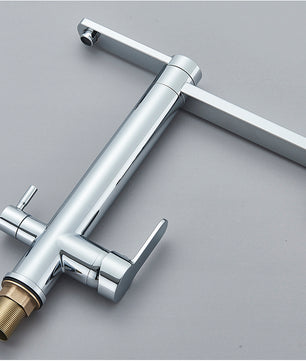 3-Weg Keukenkraan met Waterfilter – Warm en Koud