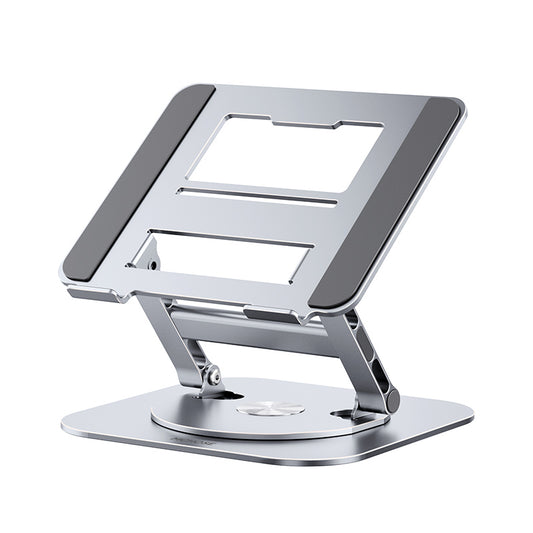 360° Draaibare Laptopstandaard Aluminium – Verstelbare Bureauverhoger voor Notebook