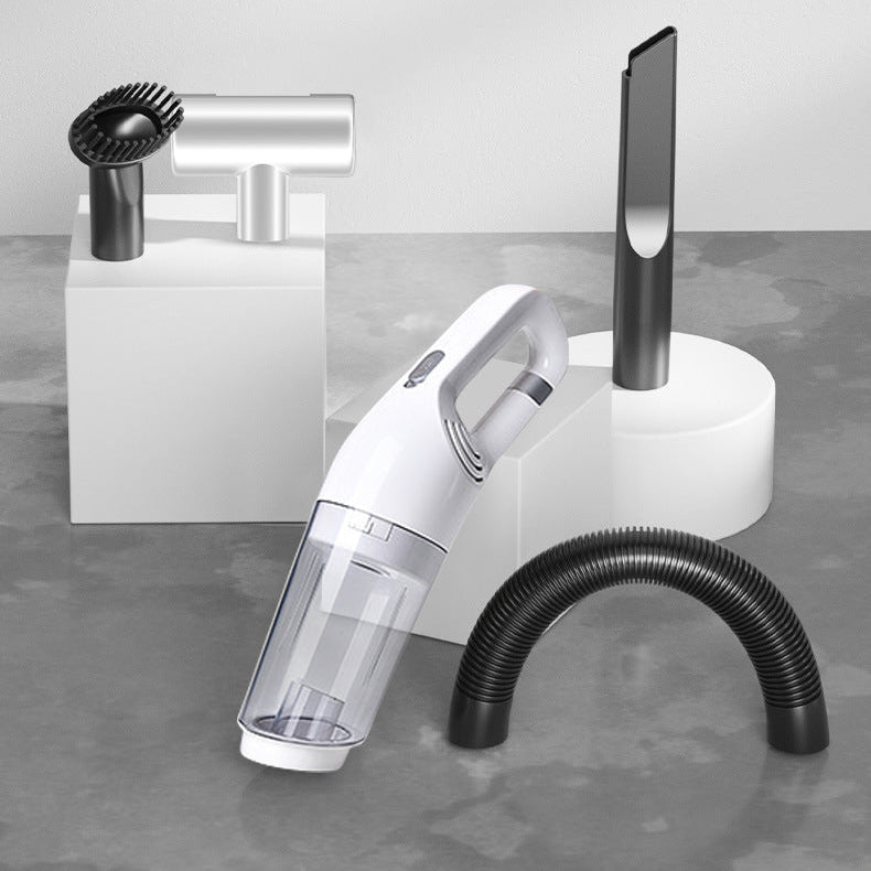 Mini Draagbare Draadloze Handstofzuiger – Krachtige Reiniging voor Auto en Huis, USB Oplaadbaar