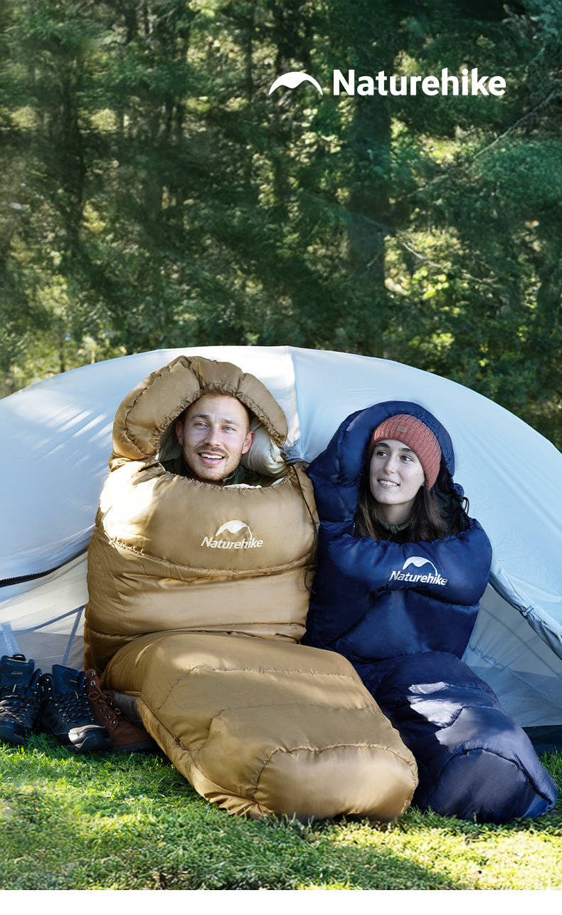 Mummie Winterslaapzak voor Volwassenen – Ultra Warm Katoen, Lichtgewicht Camping Slaapzak