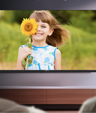 QLED Smart TV met Google TV – HDR10, Dolby Audio, Bluetooth en EyeCare Technologie